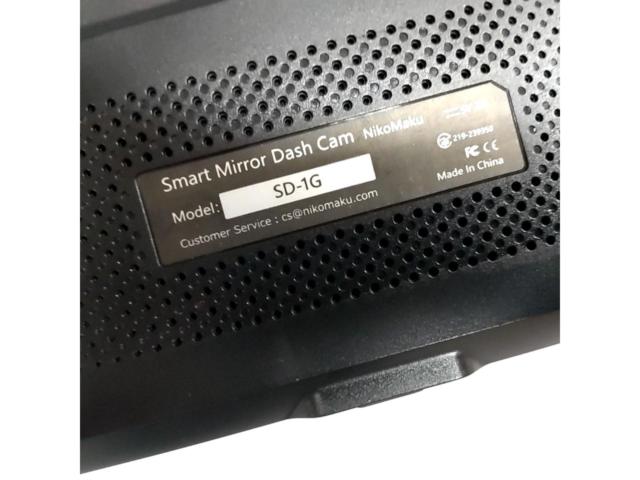 NikoMaku SD-1G ミラー型ドライブレコーダー