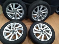 マツダ純正(MAZDA)  マツダ プレマシー 純正 ホイール  + YOKOHAMA(ヨコハマ) YOKOHAMA BluEarth-RV RV-03 205/55R16 4本セット