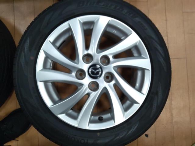 マツダ純正(MAZDA)  マツダ プレマシー 純正 ホイール  + YOKOHAMA(ヨコハマ) YOKOHAMA BluEarth-RV RV-03 205/55R16 4本セット