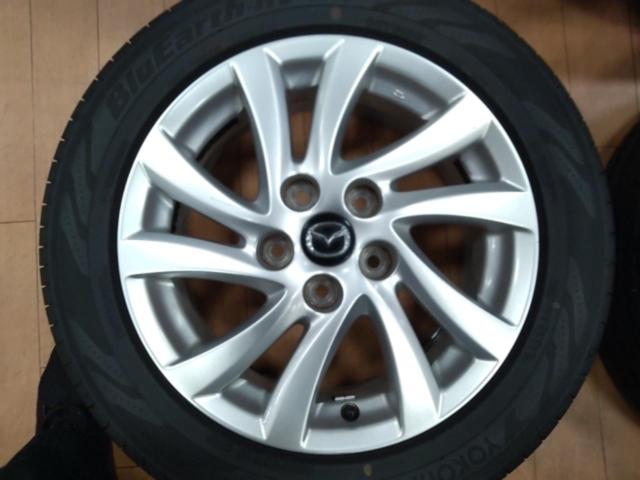 マツダ純正(MAZDA)  マツダ プレマシー 純正 ホイール  + YOKOHAMA(ヨコハマ) YOKOHAMA BluEarth-RV RV-03 205/55R16 4本セット