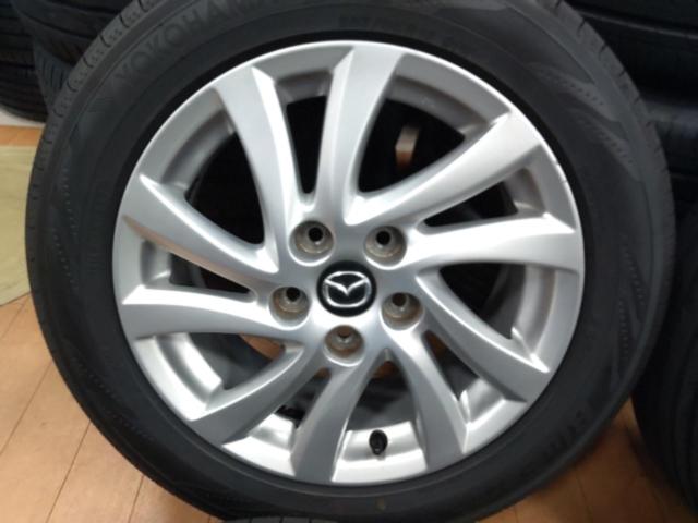 マツダ純正(MAZDA)  マツダ プレマシー 純正 ホイール  + YOKOHAMA(ヨコハマ) YOKOHAMA BluEarth-RV RV-03 205/55R16 4本セット
