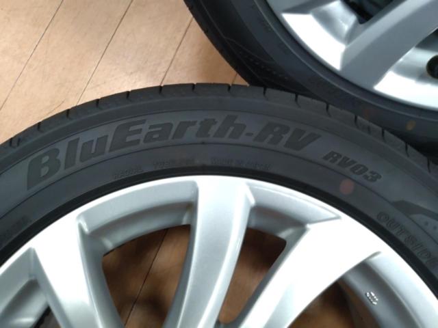 マツダ純正(MAZDA)  マツダ プレマシー 純正 ホイール  + YOKOHAMA(ヨコハマ) YOKOHAMA BluEarth-RV RV-03 205/55R16 4本セット