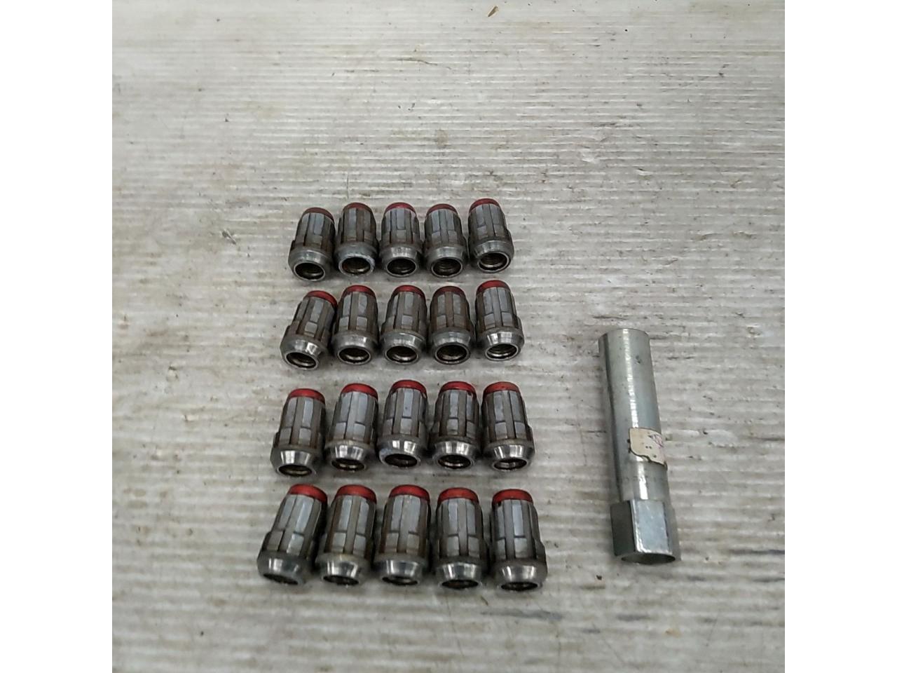 BBS RACING LUG NUT KIT 【M12xP1.5 21HEX スプラインドライブ】