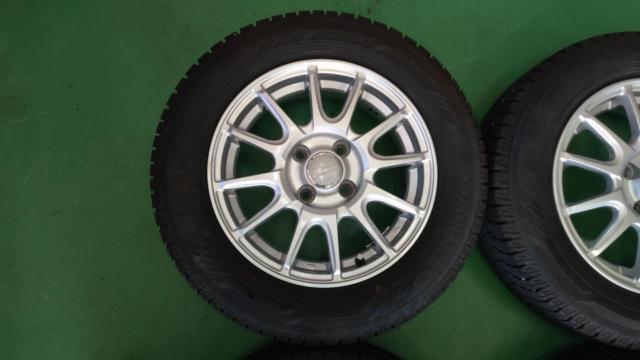 KOSEI Brade 12本スポークホイール+YOKOHMA iceGUARD iG60