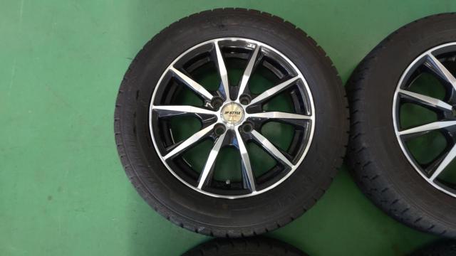 MONZA JAPAN JP STYLE(ジェイピースタイル) WOLX (4HOLE)+GOODYEAR ICENAVI 7 【アクア/ヴィッツ/カローラアクシオ】