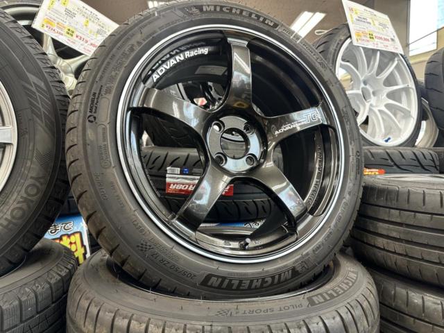 ★人気のセット入荷♪★YOKOHAMA ADVAN Racing TC4 + MICHELIN PILOT SPORT4 | 目立った傷や汚れ ...