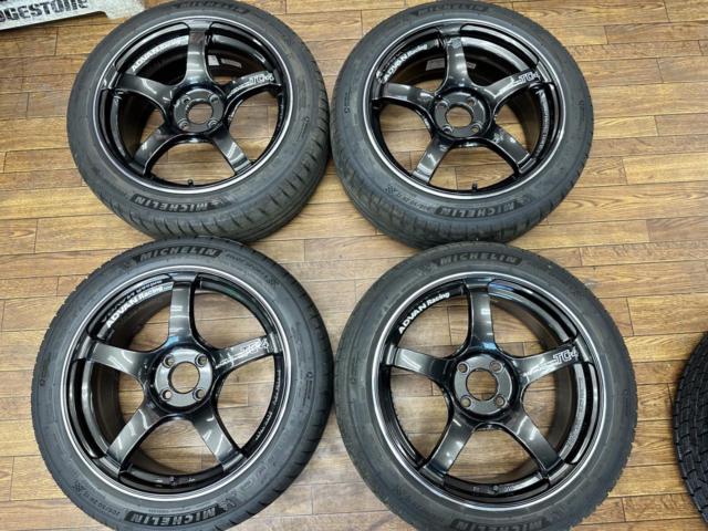 ★人気のセット入荷♪★YOKOHAMA ADVAN Racing TC4 + MICHELIN PILOT SPORT4 | 目立った傷や汚れ ...