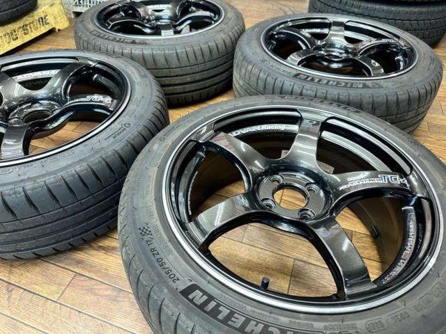 ★人気のセット入荷♪★YOKOHAMA ADVAN Racing TC4 + MICHELIN PILOT SPORT4 | 目立った傷や汚れ ...