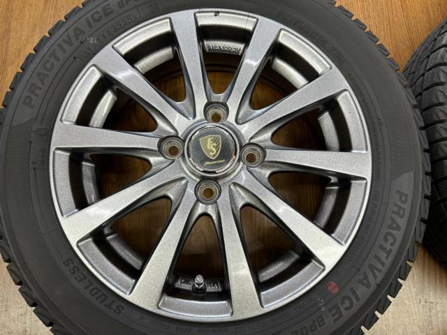 MANARAY SPORT 14インチホイール+PRACTIVA ICE BP02