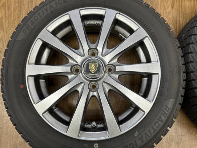 MANARAY SPORT 14インチホイール+PRACTIVA ICE BP02