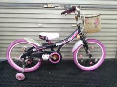【わけあり現状販売】玉越工業 HardCandy 18×1.75インチシングルギアキッズサイクル ブラック