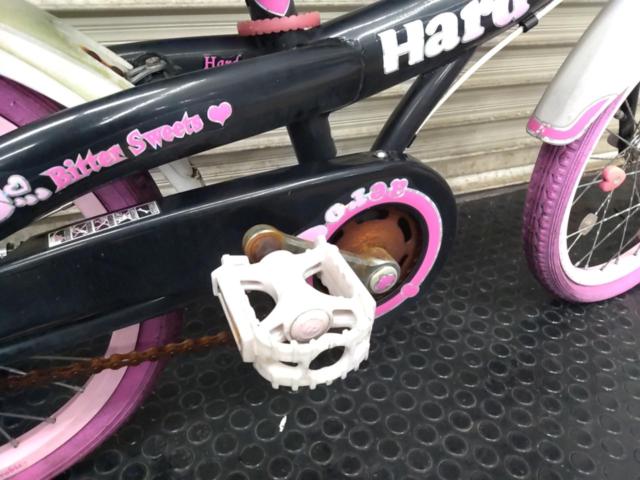 【わけあり現状販売】玉越工業 HardCandy 18×1.75インチシングルギアキッズサイクル ブラック