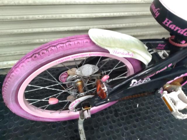 【わけあり現状販売】玉越工業 HardCandy 18×1.75インチシングルギアキッズサイクル ブラック