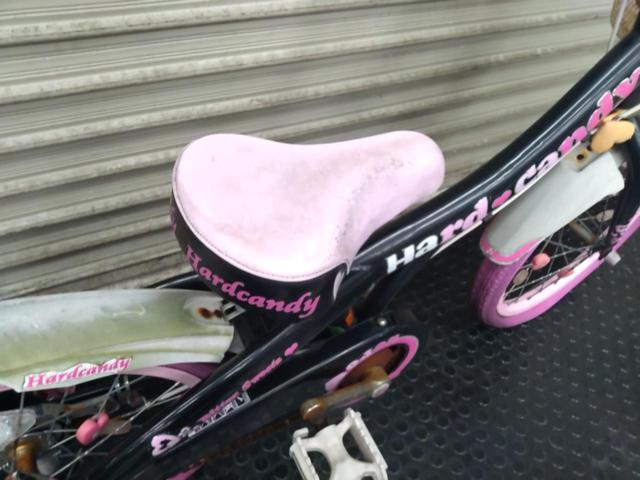 【わけあり現状販売】玉越工業 HardCandy 18×1.75インチシングルギアキッズサイクル ブラック