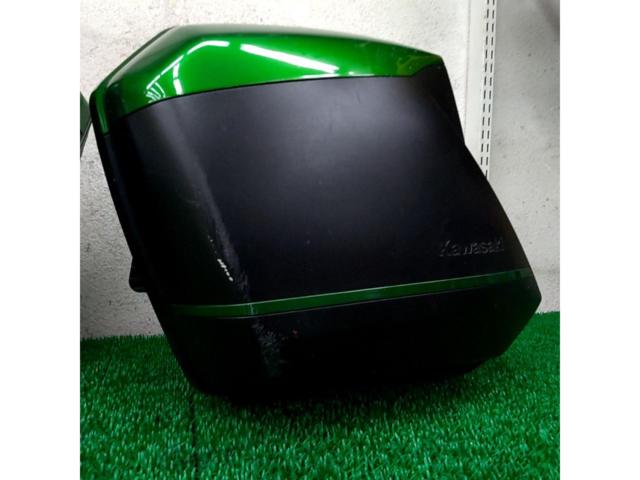 【KAWASAKI】純正OPパニアケース左右セット キー無し
