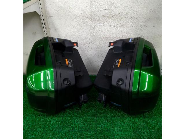 【KAWASAKI】純正OPパニアケース左右セット キー無し
