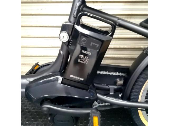 YAMAHA PAS Kiss 20インチ 内装3段変速 15.8Ah 電動アシスト自転車 ブラック