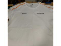 【サイズ:L】2018年 マクラーレンF1チーム MCL33 チーム公式Tシャツ #2 ストフェル・ヴァンドーン ※サイン入り (McLaren 18 SV TEE)
