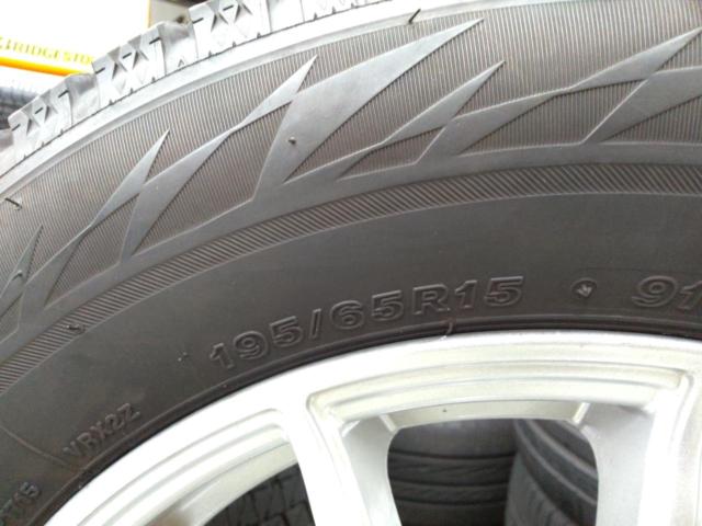 BEST ZEPHYR スポークホイール + BRIDGESTONE BLIZZAK VRX2