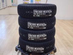 [オールシーズン]DUNLOP(ダンロップ) SYNCHRO WEATHER 155/65R14 75H 4本