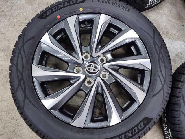 トヨタ ヴォクシー  90系 S-Zグレード 純正ホイール + ［オールシーズン］ DUNLOP(ダンロップ) SYNCHRO WEATHER 205/55R17 95V XL