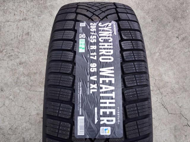 トヨタ ヴォクシー  90系 S-Zグレード 純正ホイール + ［オールシーズン］ DUNLOP(ダンロップ) SYNCHRO WEATHER 205/55R17 95V XL