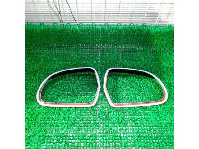 ワケアリ【メーカー不明】カーボン調ドアミラーバイザー(バックミラーカバー)