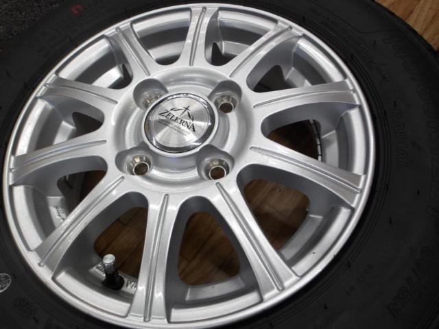 ☆バランス調整済み☆  ZELERANA 10本スポークホイール   + KENDA(ケンダ) KR33 145/80R12 80/78N(145R12 6PR TL)