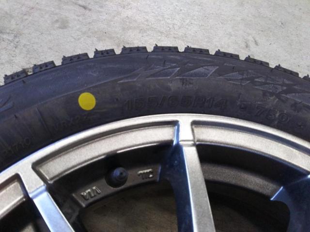 1A-TECH(エーテック)  スポークホイール  + BRIDGESTONE(ブリヂストン) BLIZZAK VRX2