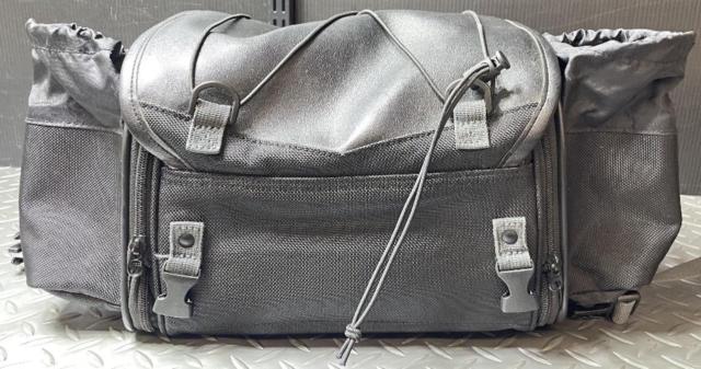 【MOTO FIZZ】ミニフィールドバッグ ブラック 【MFK-100】 19～27L