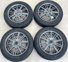 【未使用タイヤ+中古アルミホイールセット】 BALMINUM   + KENDA(ケンダ) KR203 155/65R14 75T 2026年製 4本セット