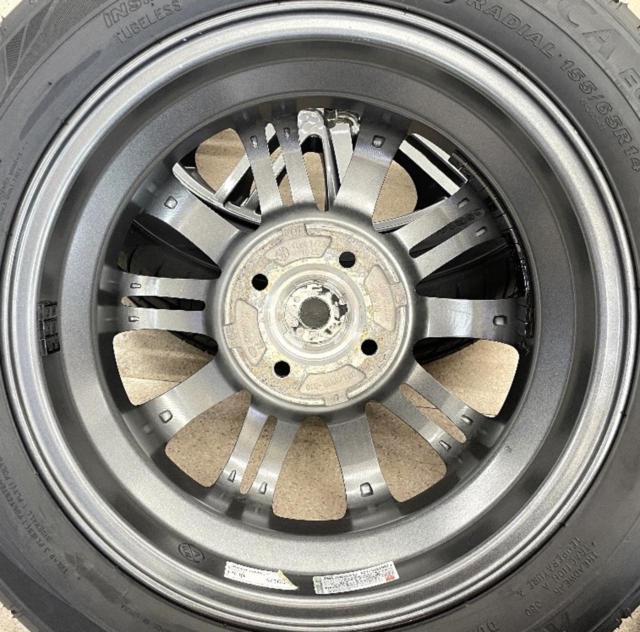 Unused tires + used aluminum wheel set
BALMINUM
+
KENDA (Kenda)
KR 203
155 / 65R14
75T
Made in 2026
4 pieces set