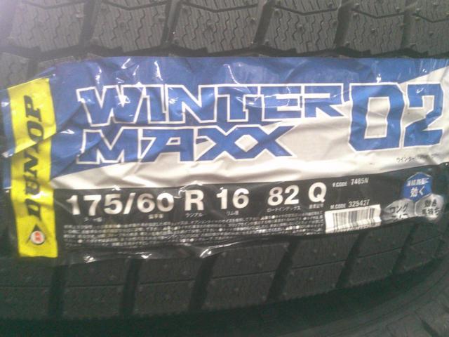 A-TECH SCHNEIDER DR-01+DUNLOP WINTERMAXX WM02 (Z09421)