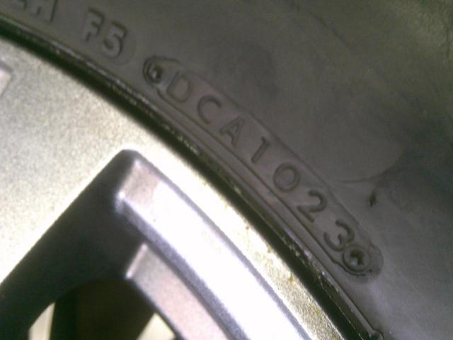 ※平座ナット専用 HOT STUFF Exceeder+BRIDGESTONE BLIZZAK DM-V3 (Z10056)