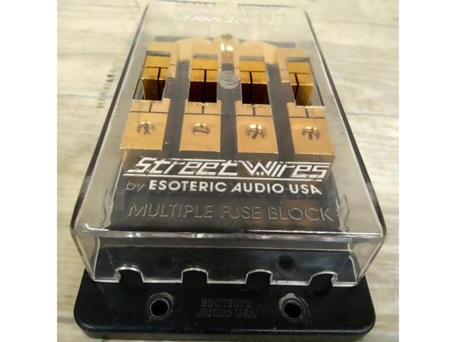 2 ESOTERIC AUDIO ヒューズブロック 1→4 ヒューズ別売りです。