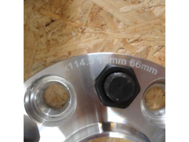 メーカー不明 ワイドトレッドスペーサー 15mm M12xP1.25 PCD114.3-5H ハブ径66mm