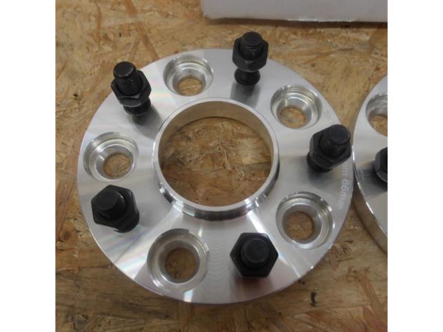 メーカー不明 ワイドトレッドスペーサー 15mm M12xP1.25 PCD114.3-5H ハブ径66mm