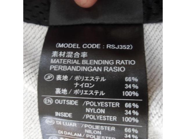 【ライダース】【サイズL】【RSTaichi】コーデュラフーディ RSJ352