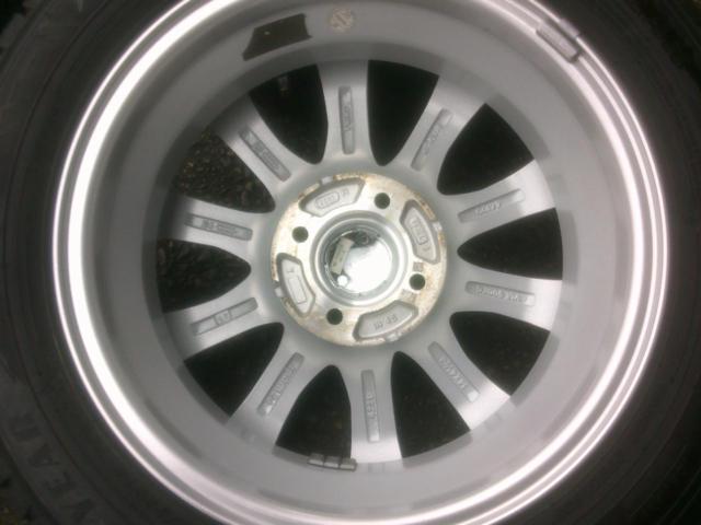 weds ravrion RS01 + GOODYEAR ICE NAVI8 155/65-14 Z10041