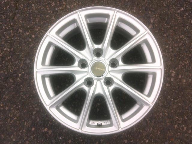 【平座ナット専用】BRIDGESTONE ECO FORME SE-15 16インチホイール 4本セット Z10042