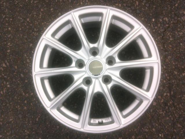 【平座ナット専用】BRIDGESTONE ECO FORME SE-15 16インチホイール 4本セット Z10042
