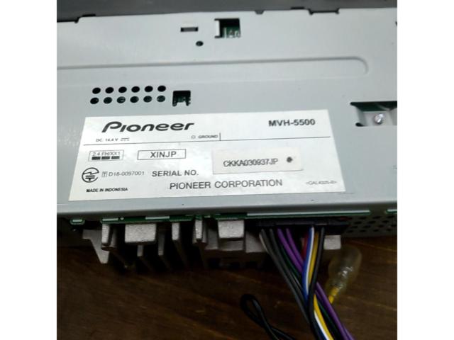 carrozzeria MVH-5500 Bluetoothオーディオ
