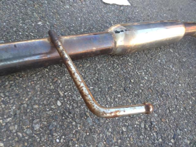 Unknown Manufacturer
Bullet-shaped stainless steel muffler