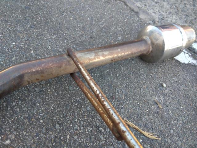 Unknown Manufacturer
Bullet-shaped stainless steel muffler