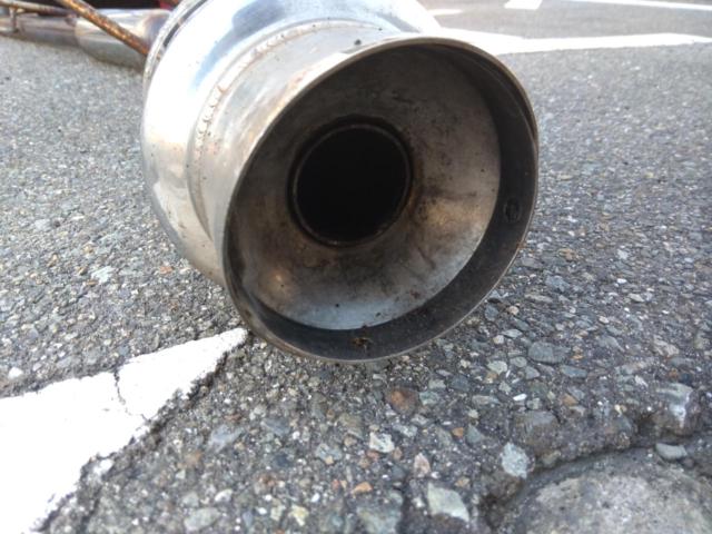 Unknown Manufacturer
Bullet-shaped stainless steel muffler