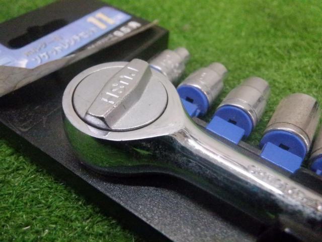 【WG】GISUKE ホルダー付ソケットレンチセット 11PCS