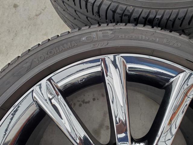 5トヨタ純正(TOYOTA)  130系マークX 後期 RDS純正ホイール  + YOKOHAMA(ヨコハマ) dB decibel E70