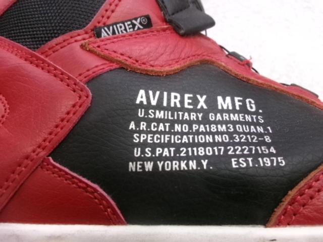 AVIREX ディクテイターシューズ