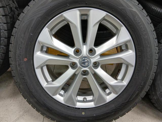日産純正 T32 エクストレイル 純正アルミ+DUNLOP WINTERMAXX SJ8
