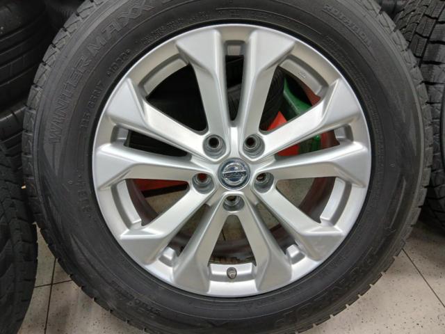日産純正 T32 エクストレイル 純正アルミ+DUNLOP WINTERMAXX SJ8